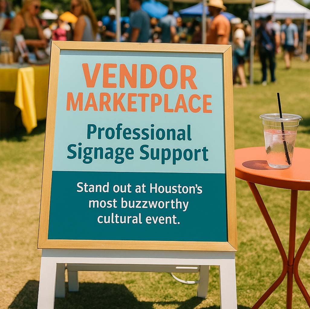 Professional signage support